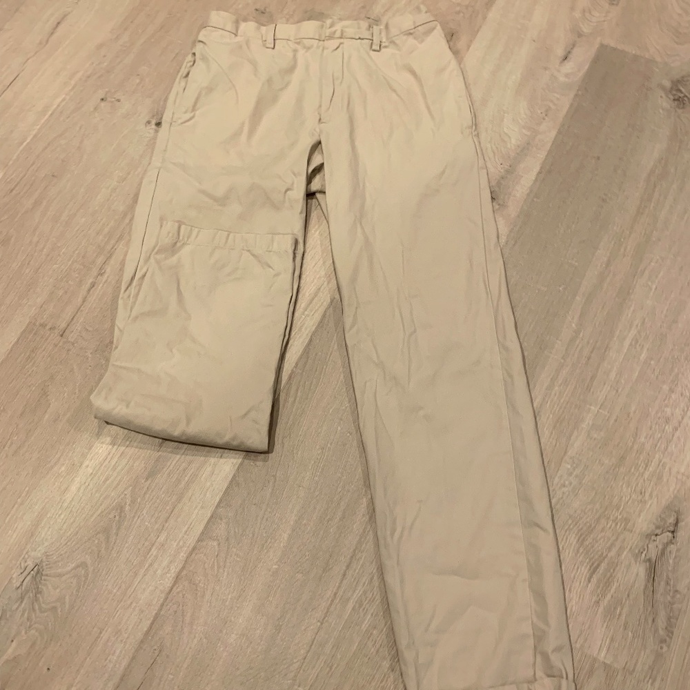 banana republic straight fit khakis